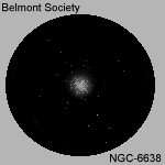 Drawing - Globular cluster - NGC-6638