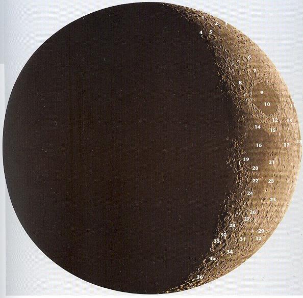 La Lluna durant el Primer Octant